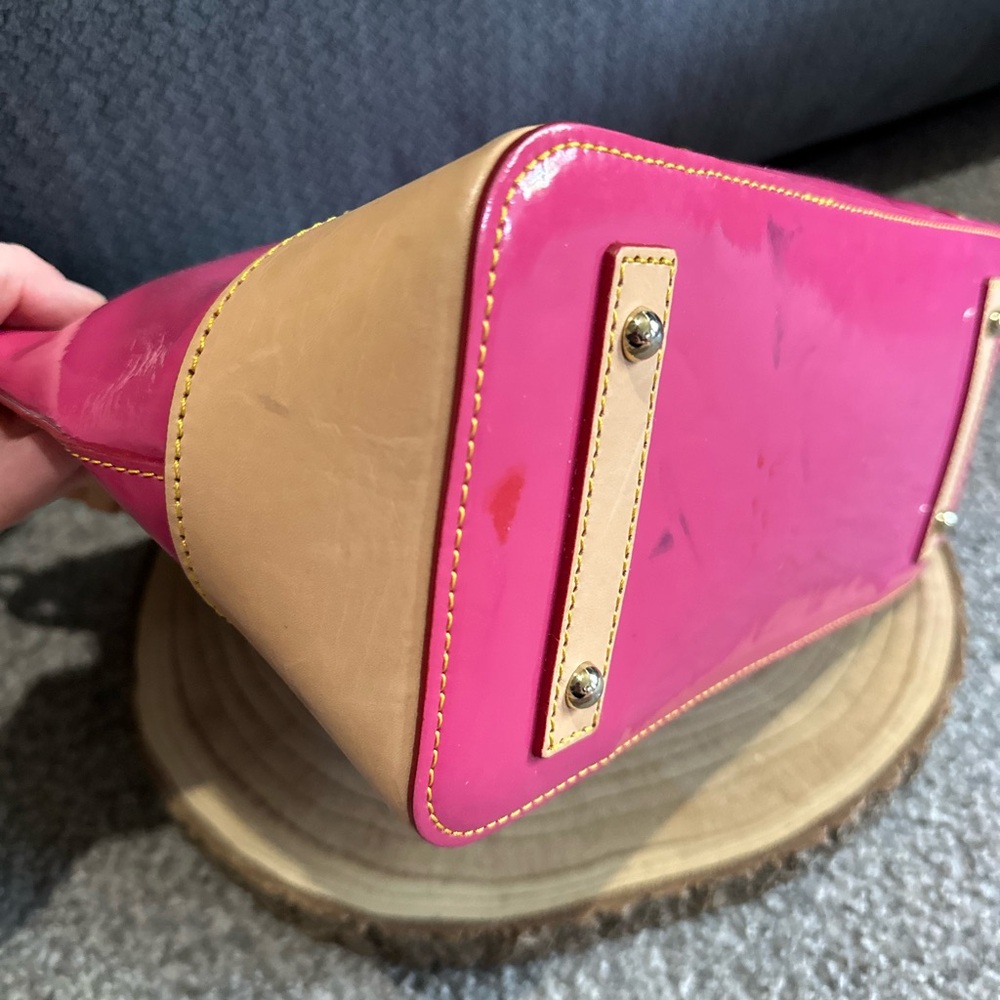 Dooney & Bourke Pink and Tan Women's Bag AS IS - Picture 6 of 15